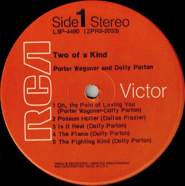 Porter Wagoner & Dolly Parton* : Two Of A Kind (LP, Album)