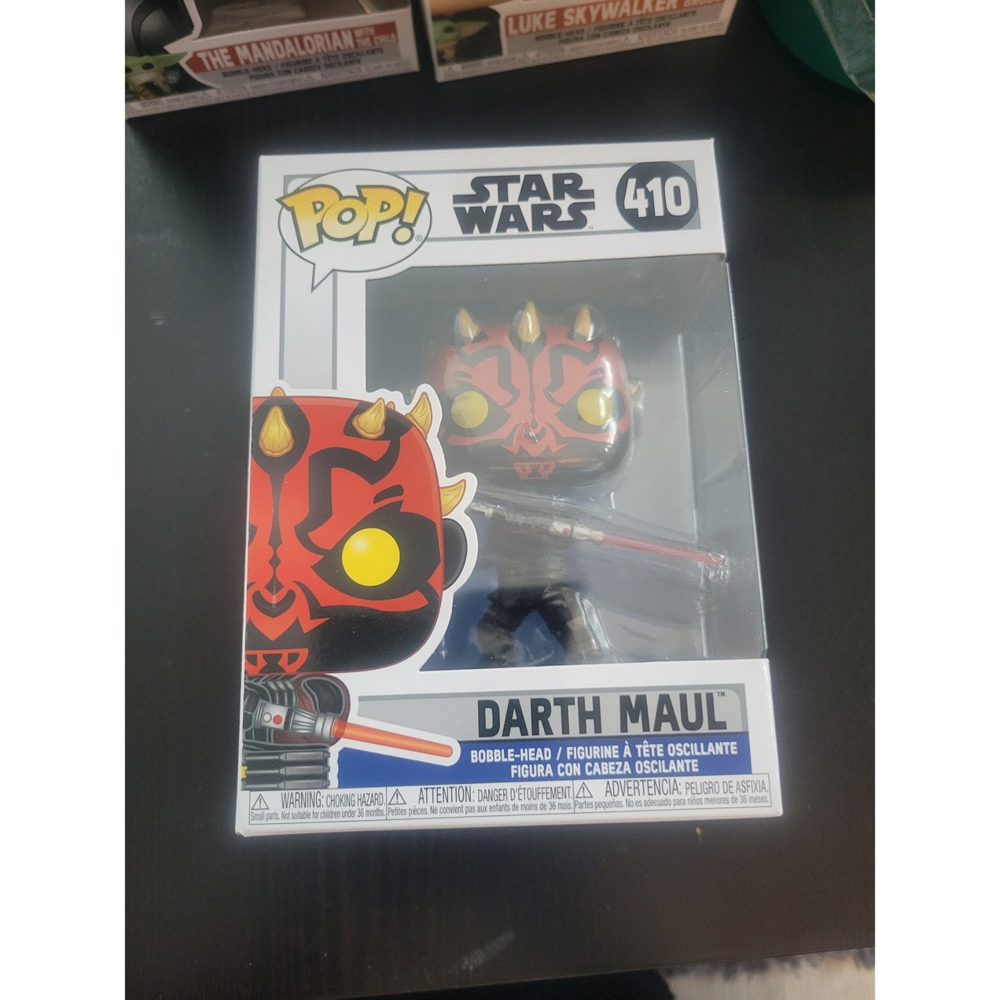 Funko Pop Star Wars #410 Darth Maul – Mint Condition