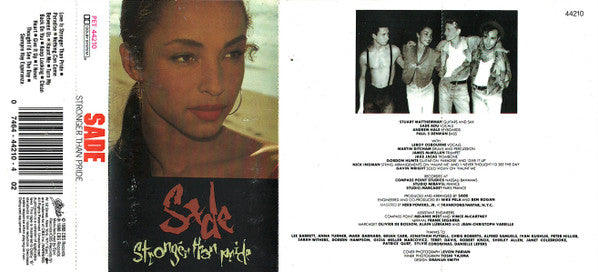 Sade : Stronger Than Pride (Cass, Album)