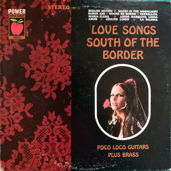 Poco Loco Guitars Plus Brass : Love Songs South of The Border (LP, Album)