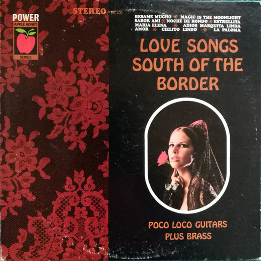 Poco Loco Guitars Plus Brass : Love Songs South of The Border (LP, Album)
