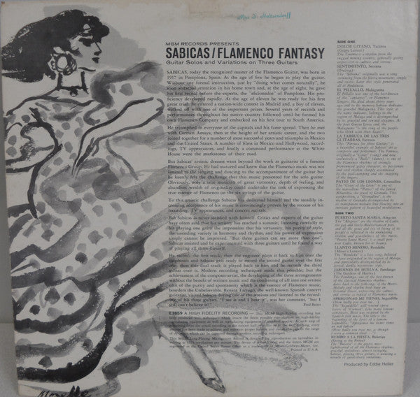 Sabicas : Flamenco Fantasy (LP)