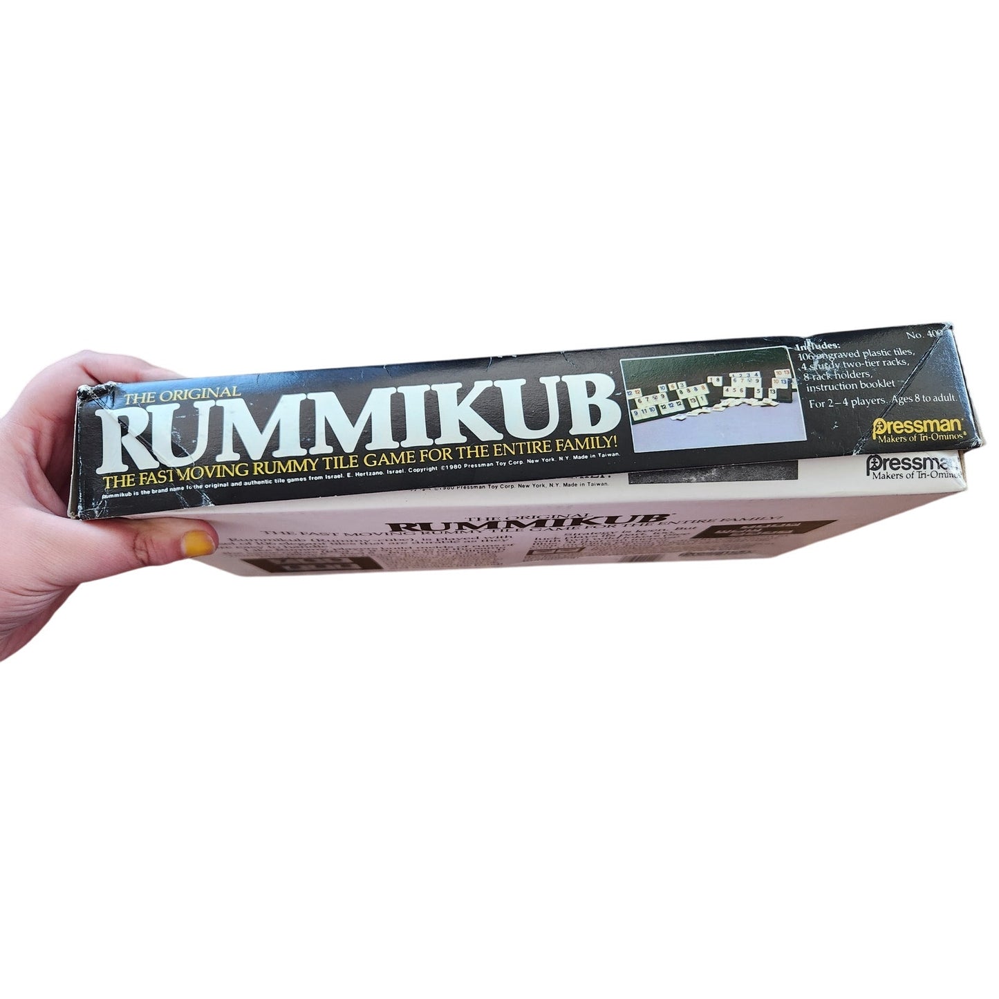 Vintage 1990 The Original Rummikub Board Game (Pressman)