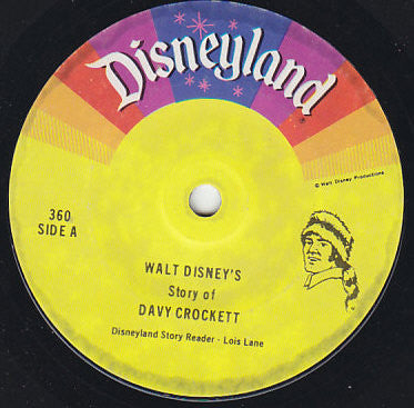 Unknown Artist : Walt Disney's Story Of Davy Crockett (7")