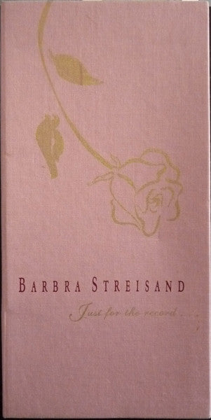 Barbra Streisand : Just For The Record... (4xCass, Comp + Box)