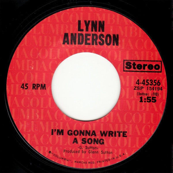 Lynn Anderson : You're My Man (7", Single, Styrene)