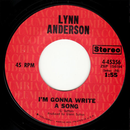Lynn Anderson : You're My Man (7", Single, Styrene)