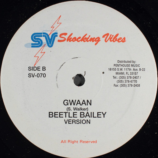 Galaxy P.* / Beetle Bailey : Pop Out / Gwaan (12")