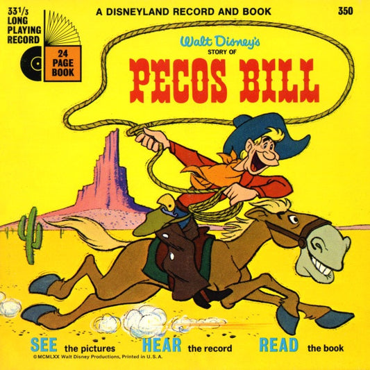Walt Disney : Pecos Bill (7")
