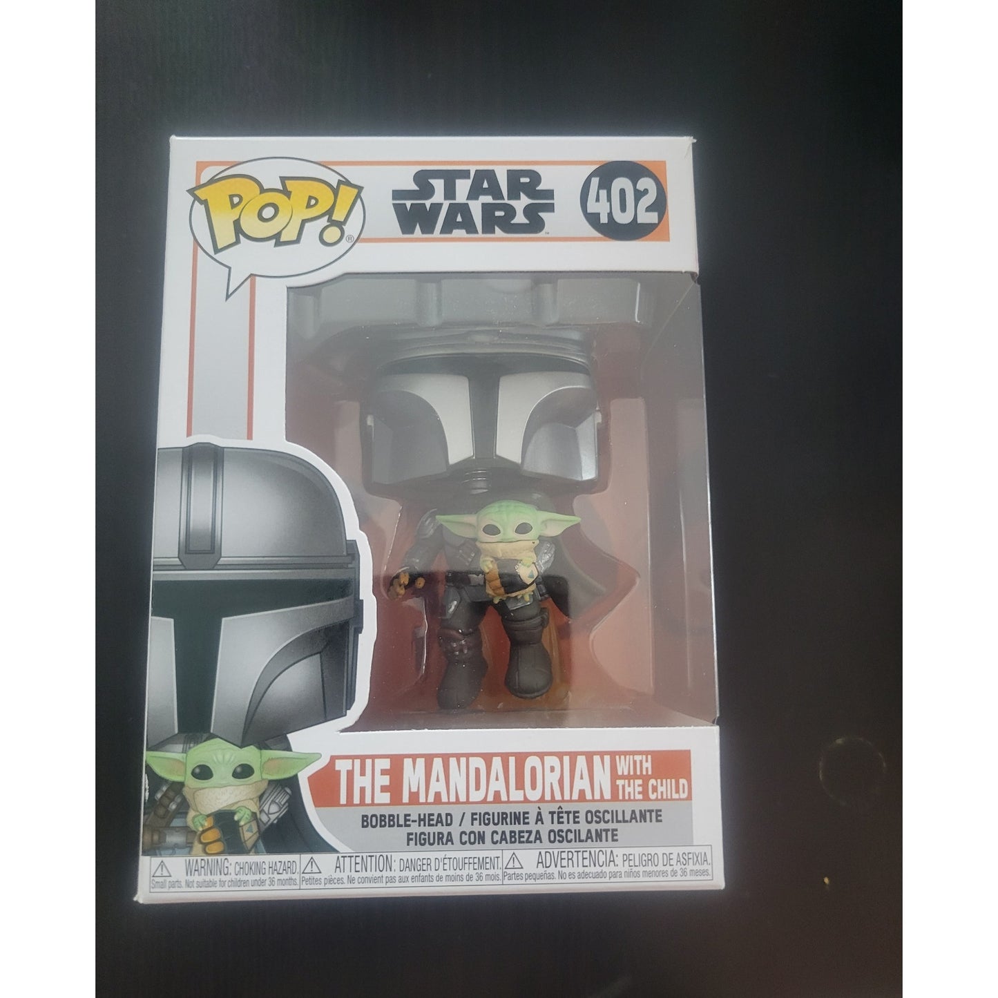 Funko Pop! Figure - The Mandolorian with the child- Star wars #402