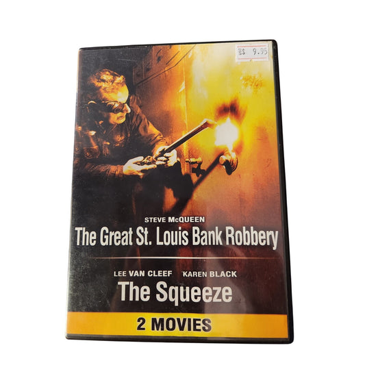 The Great St. Louis Bank Robbery / The Squeeze – Double Feature DVD