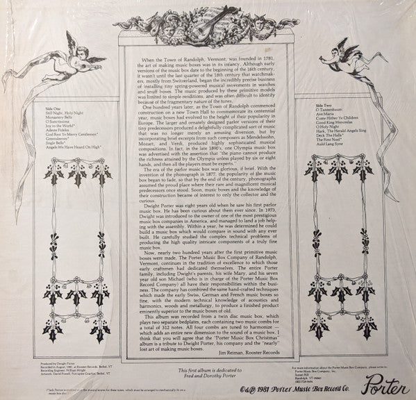 No Artist : Music Box Christmas (LP, Album)
