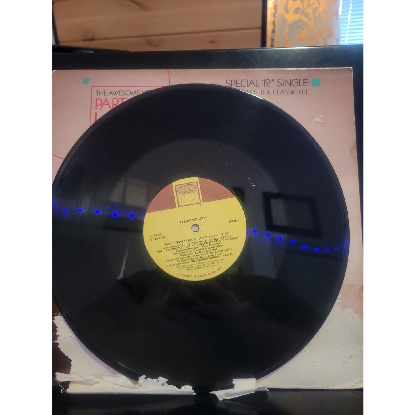 Vintage Stevie Wonder LP - Part-Time Lover - 12" Single - SEE DESCRIPTION