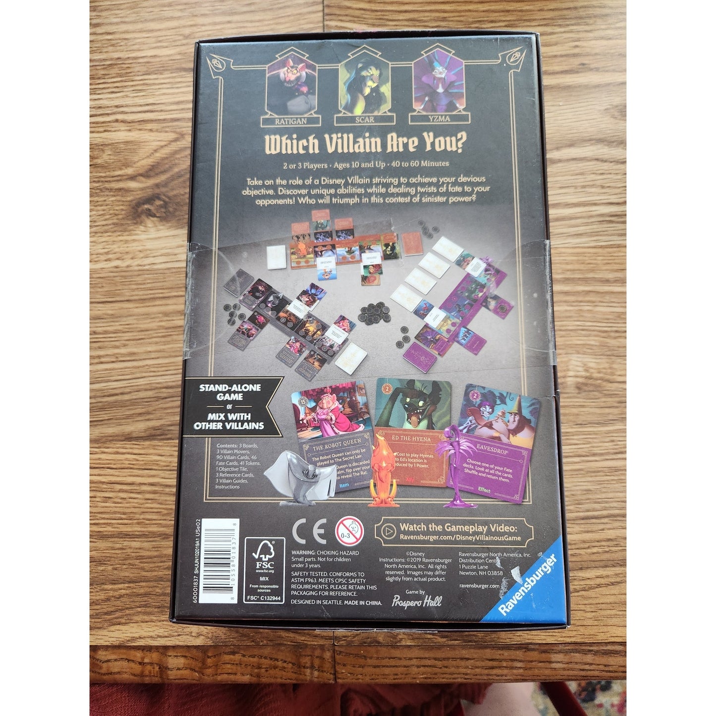 Disney Villainous: Scar - The Worst Takes It All - Used Board Game