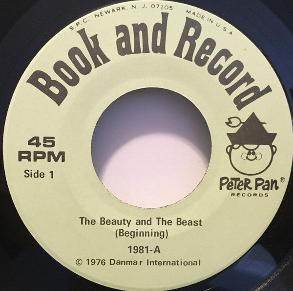 Peter Pan Players And Orchestra : Beauty And The Beast (7", Boo)