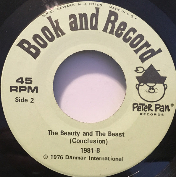 Peter Pan Players And Orchestra : Beauty And The Beast (7", Boo)