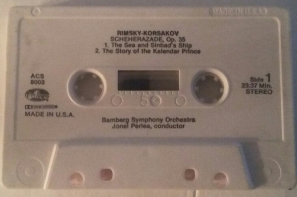 Rimsky-Korsakov*, Bamberg Symphony*, Jonel Perlea : Rimsky-Korsakov: Scheherazade (Cass, Album, RE)