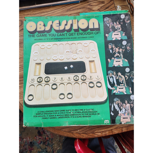 Vintage Obsession Board Game (Mego Corp, 1977) - Rare Find!