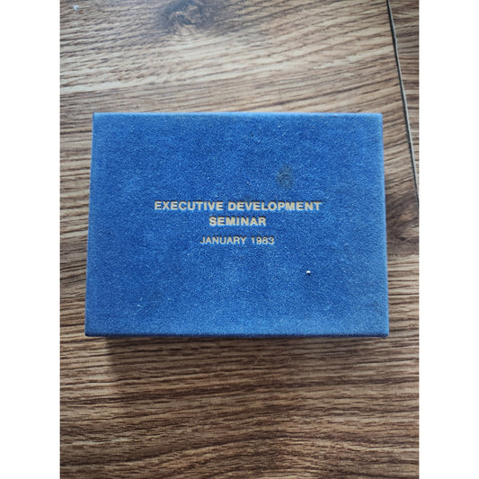 Vintage 1983 Gemaco Playing Cards - Executive Development Seminar - Velvet Box