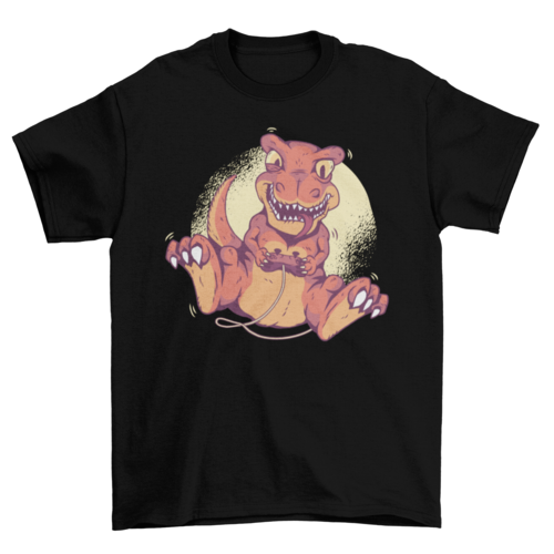 Gamer Dinosaur T-Shirt