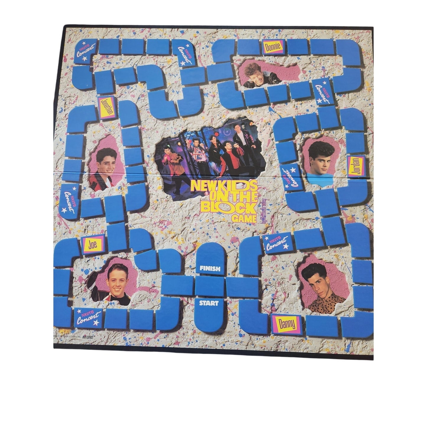 New Kids on the Block Collection – Board Game, Scrapbook, Comics, & Ticket Stubs