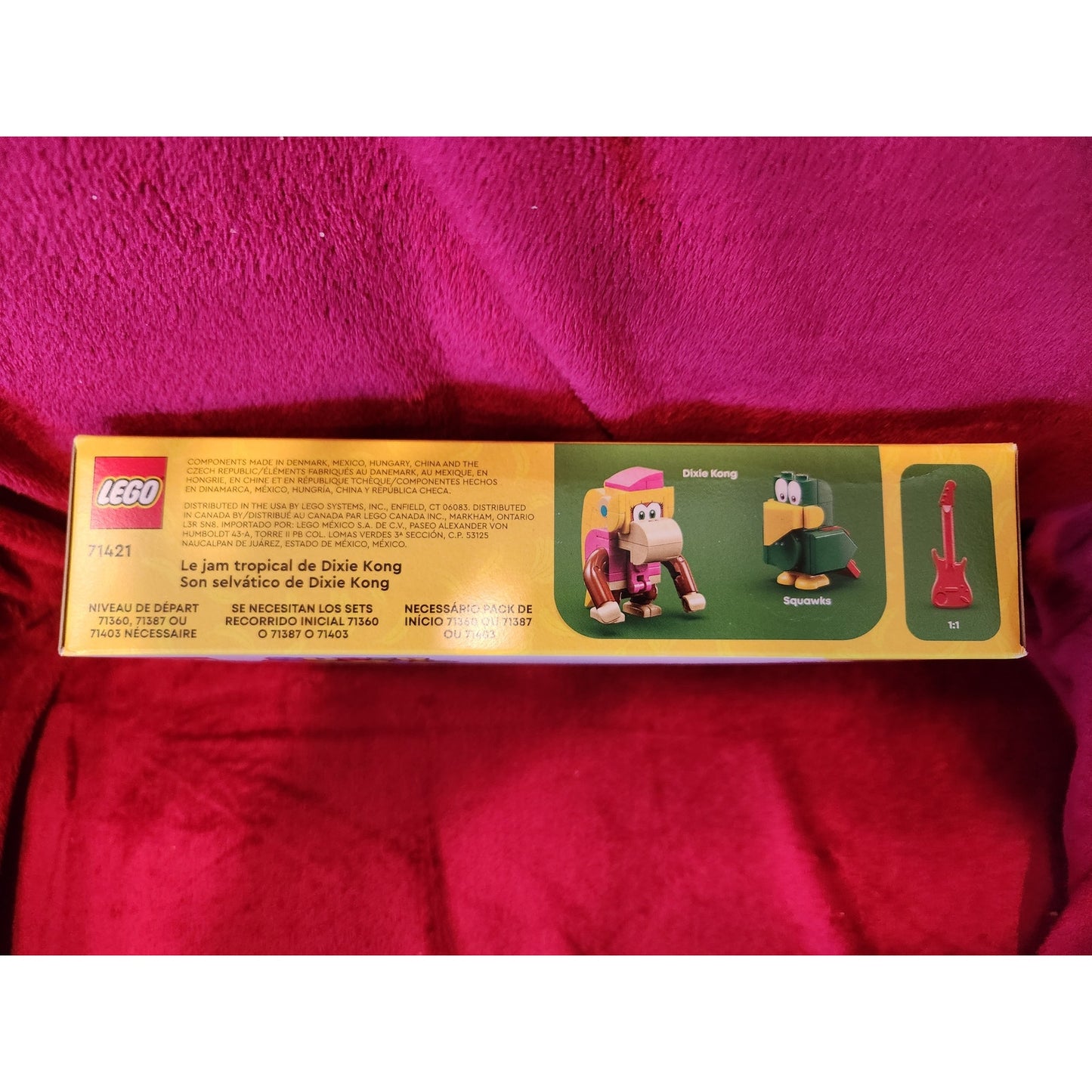LEGO Super Mario Dixie Kong's Jungle Jam Expansion Set (71421) - Sealed