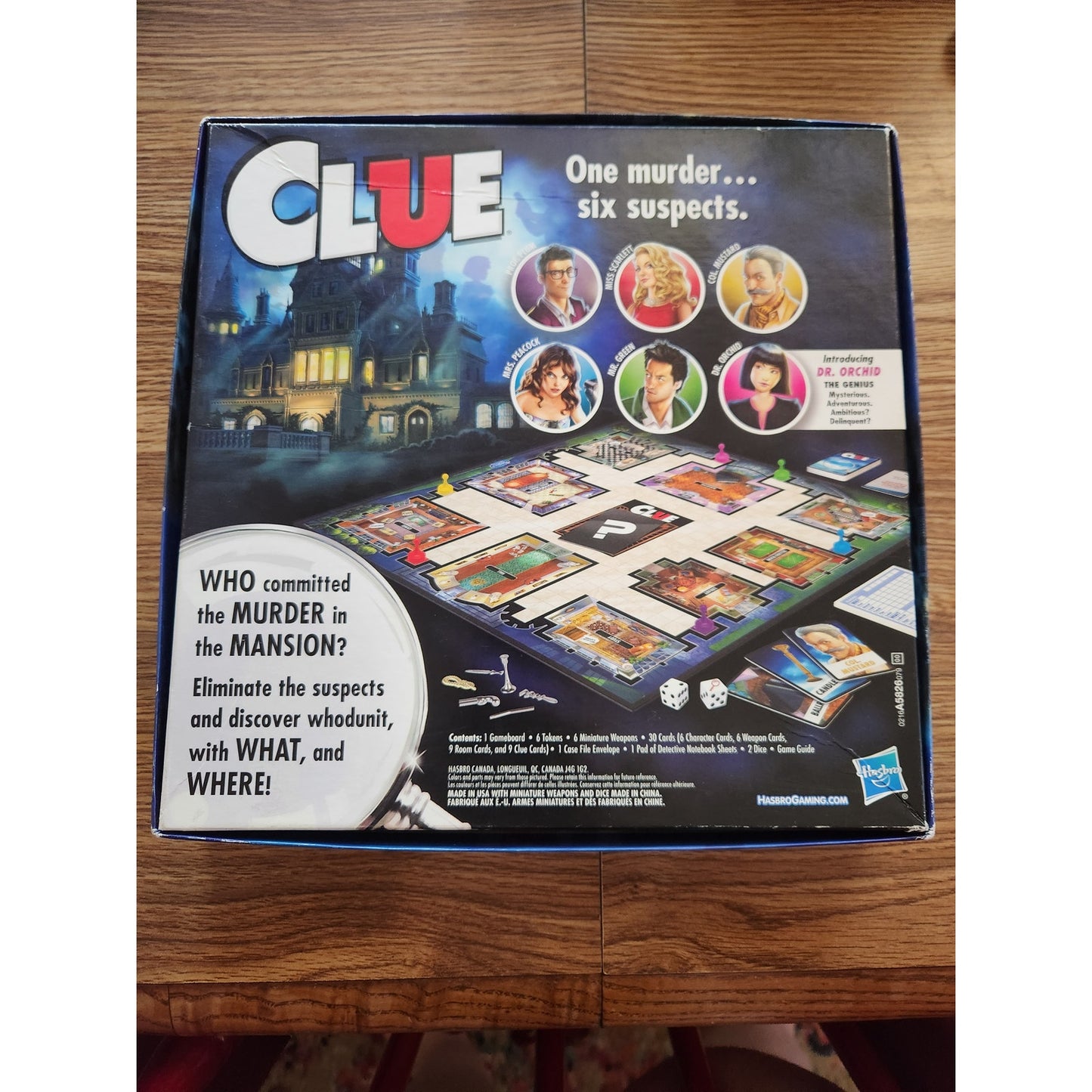 Clue, Classic Mystery Board Game - Used, Appears Complete & Ready for Sleuthing!