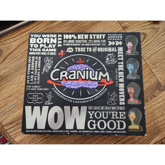 Cranium WoW Game - Used Fun Family Party Game