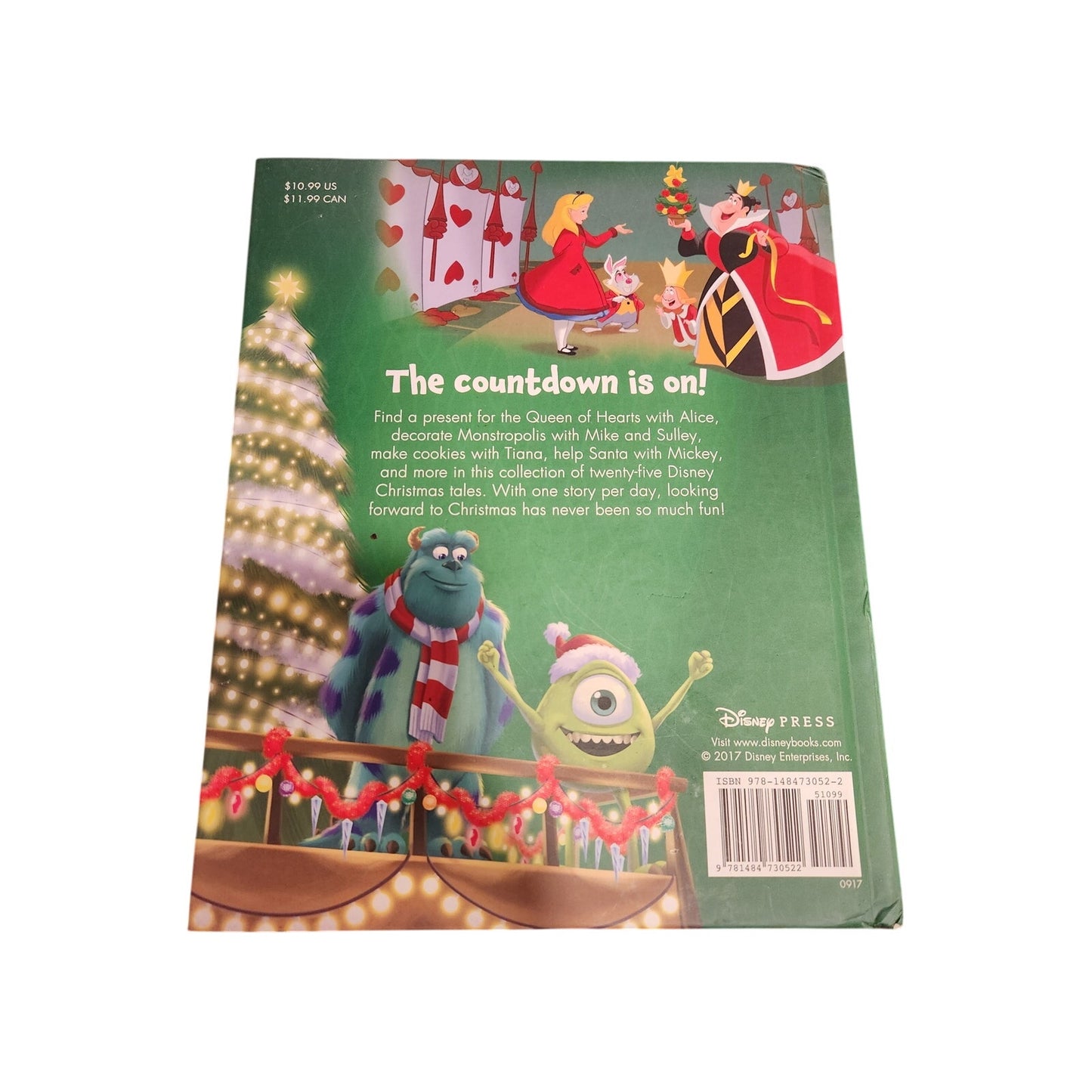 Disney Countdown to Christmas: A Story a Day - Holiday Book