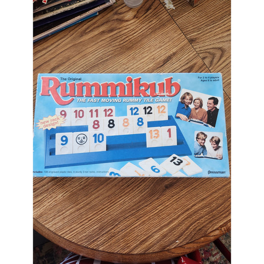 Vintage 1997 The Original Rummikub Game - Great for Play or Parts!