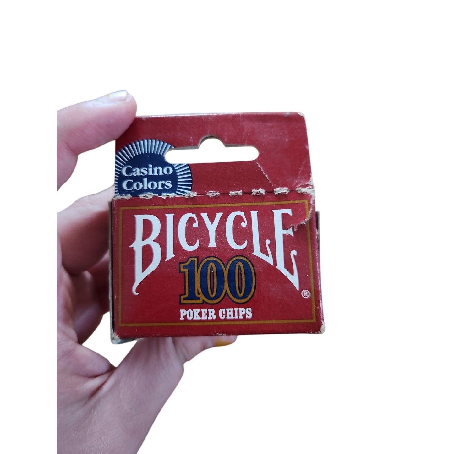 2 Sets of Bicycle 100 Poker Chips - Classic Casino Colors