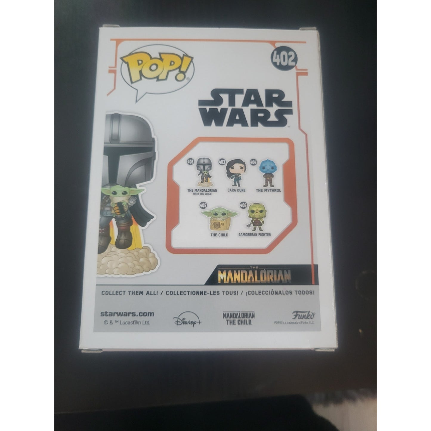 Funko Pop! Figure - The Mandolorian with the child- Star wars #402