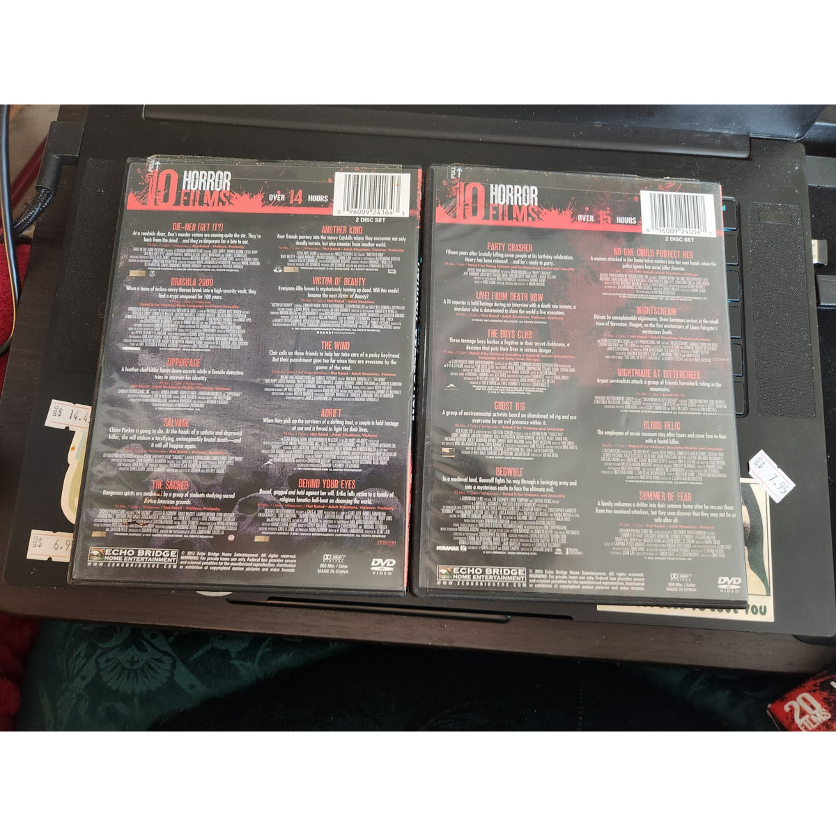 20 Horror Films Collection - DVD Horror Movie Set of 20 films