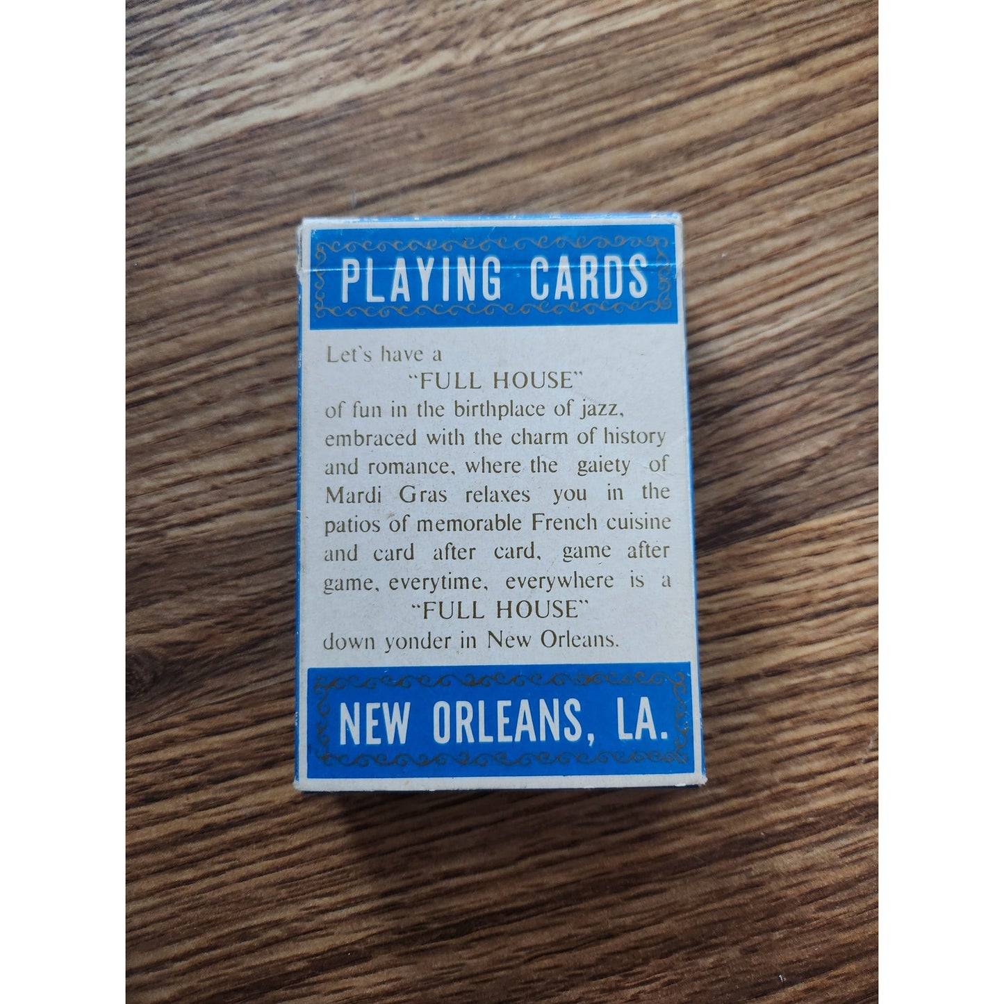 New Orleans Souvenir Playing Cards - Rex Mardi Gras #25R Japan Import by S.J. Charia