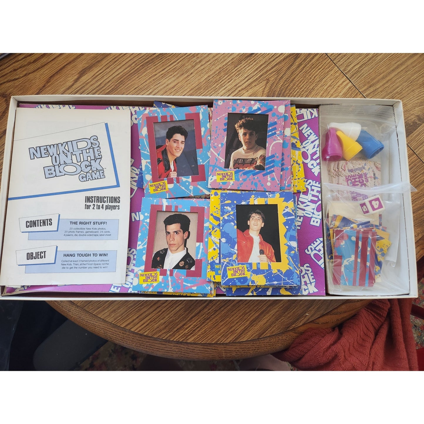 New Kids on the Block Collection – Board Game, Scrapbook, Comics, & Ticket Stubs