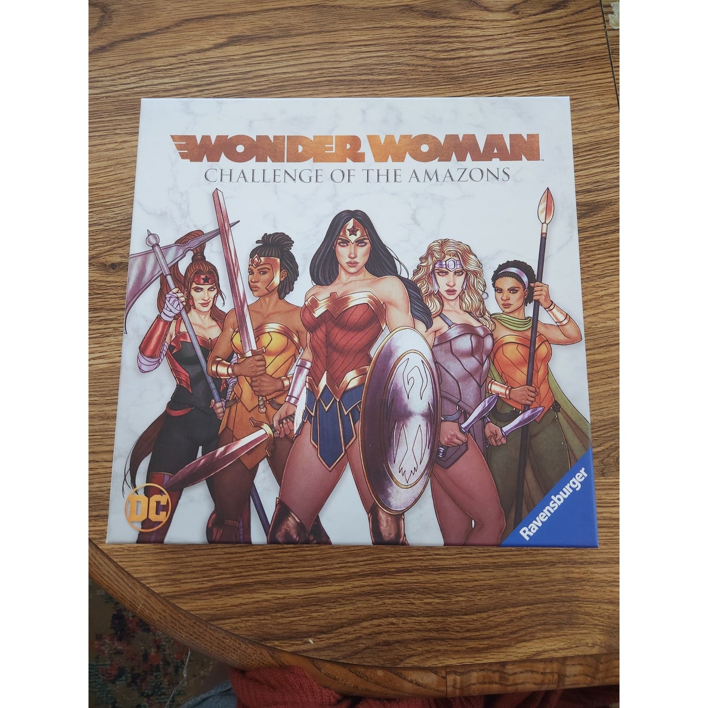 Wonder Woman Challenge of the Amazons Board Game - Sealed RARE find