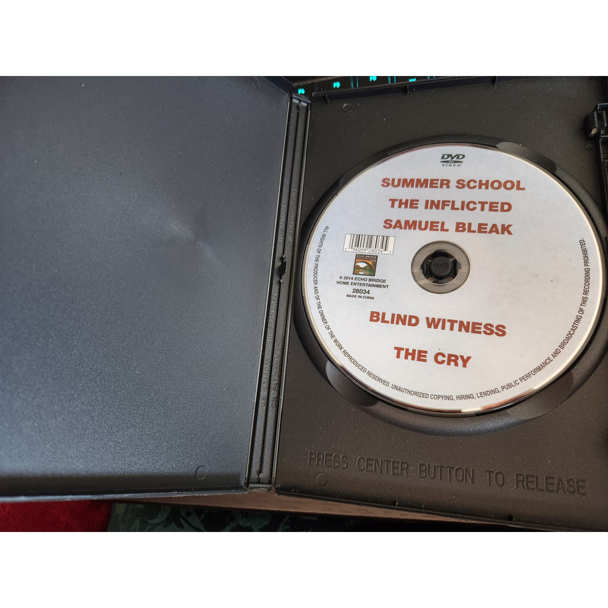 15 Movies Big Box of Horror – 3-Disc DVD Collection