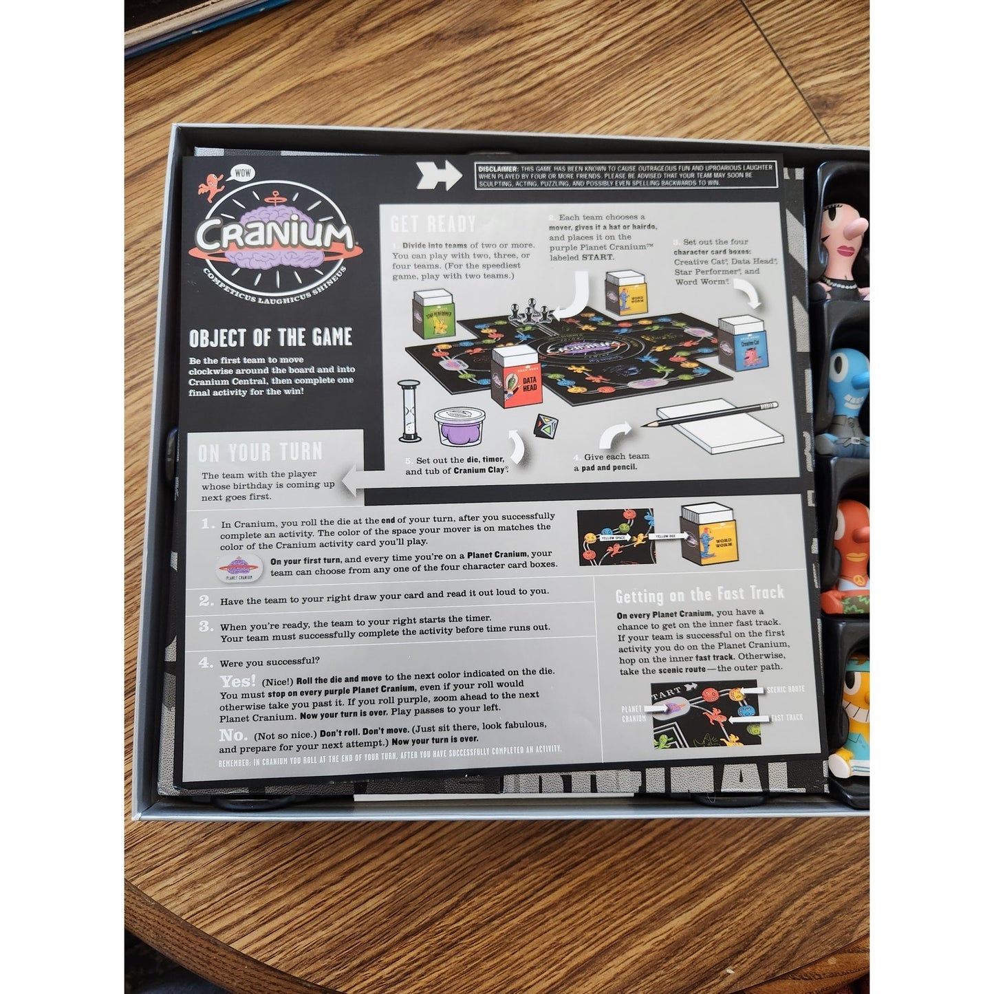 Cranium WoW Game - Used Fun Family Party Game