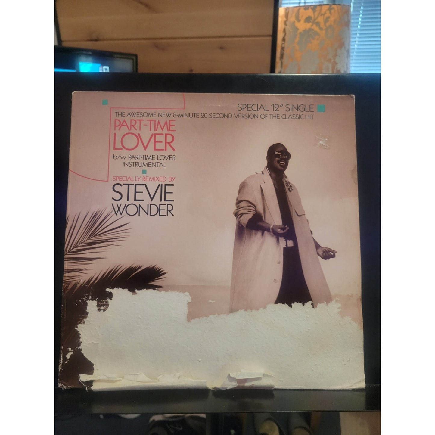 Vintage Stevie Wonder LP - Part-Time Lover - 12" Single - SEE DESCRIPTION