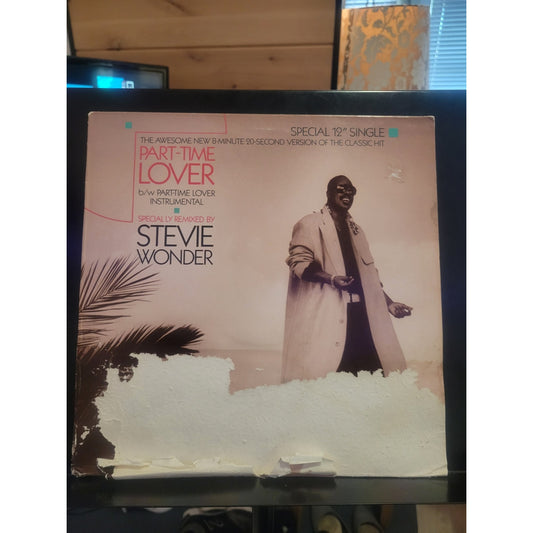 Vintage Stevie Wonder LP - Part-Time Lover - 12" Single - SEE DESCRIPTION